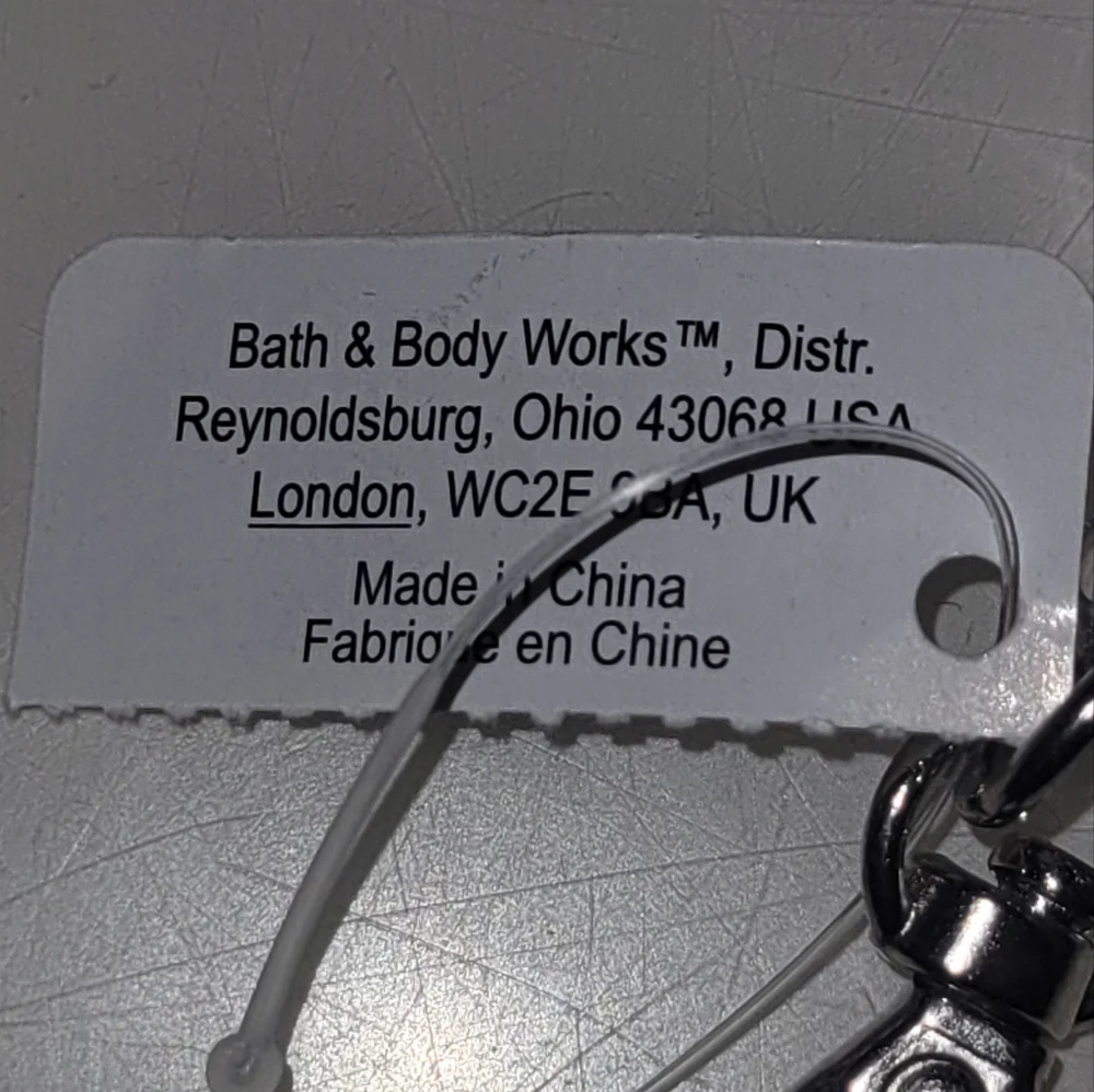 1 pc Bath & Body Works Diamond Ring PocketBac Holder